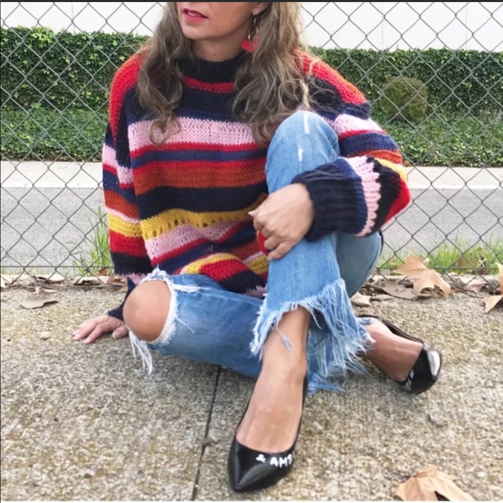 NWT Zara striped sweater